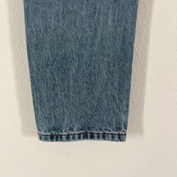 Size 10 girls blue jeans with adjustable waist. 7 For all mankind brand. - Picture 10 of 13